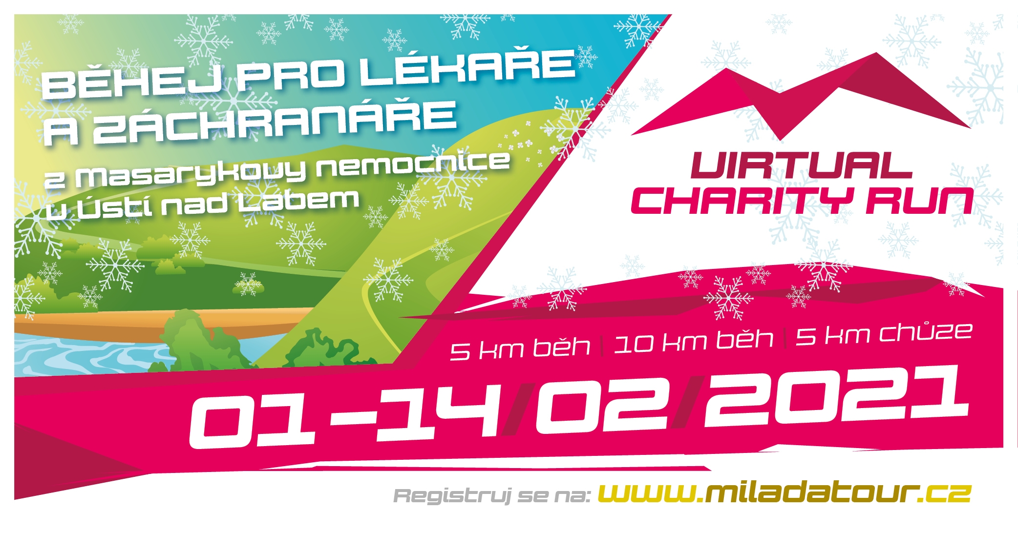 VIRTUAL CHARITY RUN opět pomůže zdravotníkům