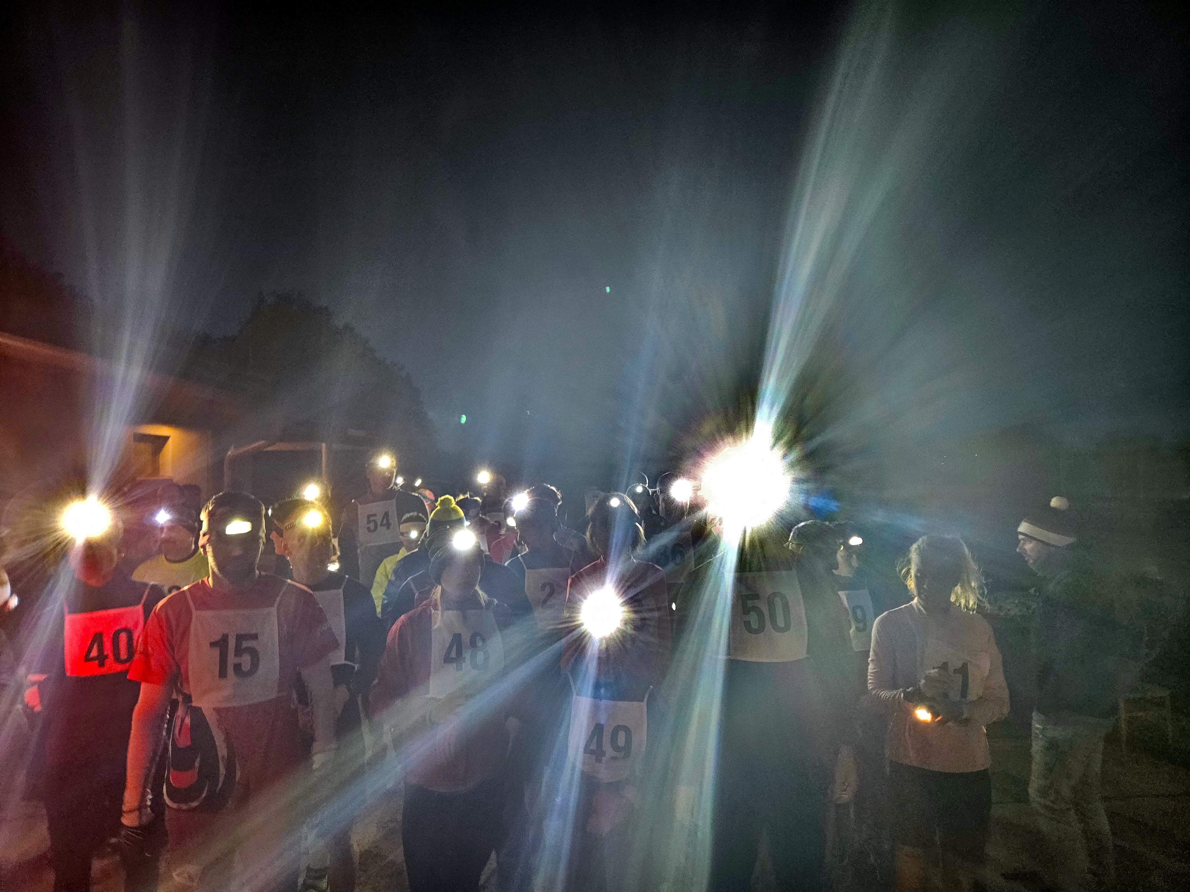 Noční běh v Horní Ředici s vyšší účastí než vloni