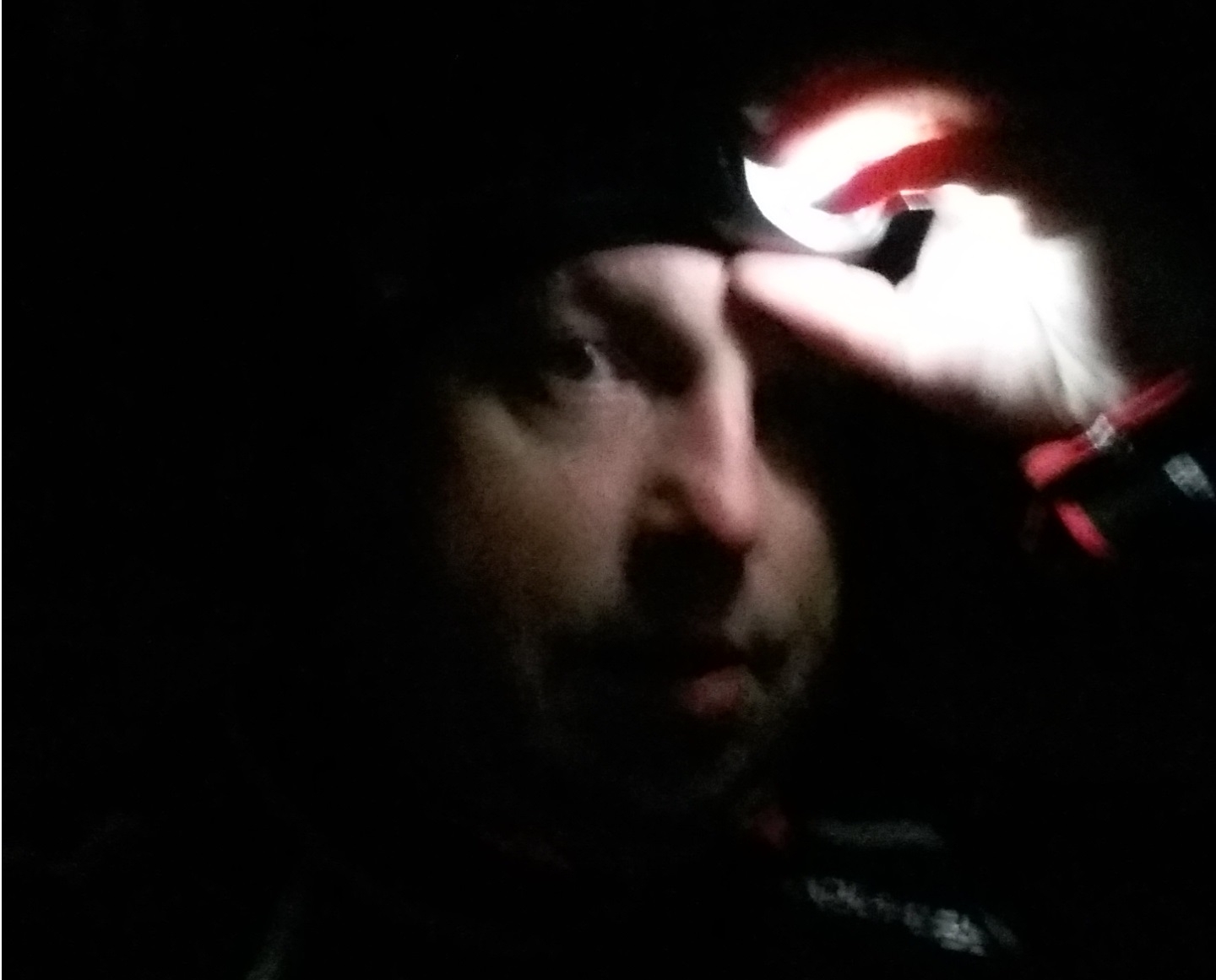 Ranní výběh na Střižák, zajíc běžel o život