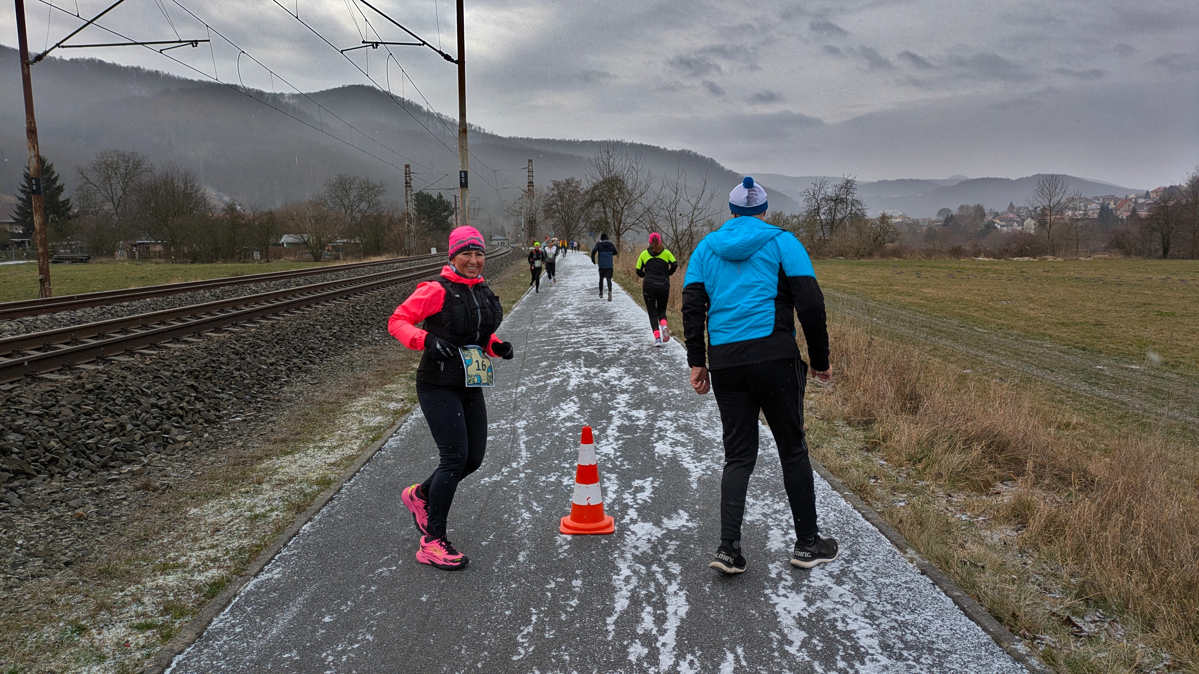 Běh na konec roku ve Velkém Březně